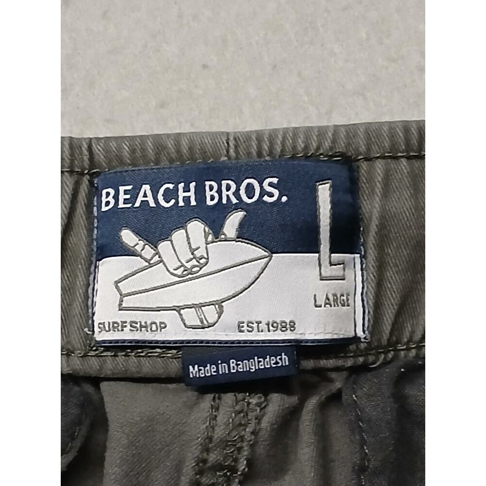 Beach Bros. (Large) Men's Gray Straight Ankle Pants - Picture 7 of 10